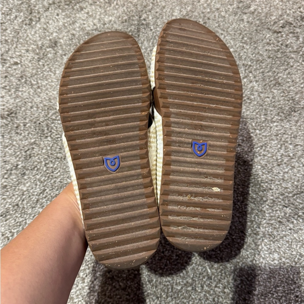 Rothy’s The Weekend Slide in Vanilla Cone Size 8 MSRP: $130 - Picture 11 of 11